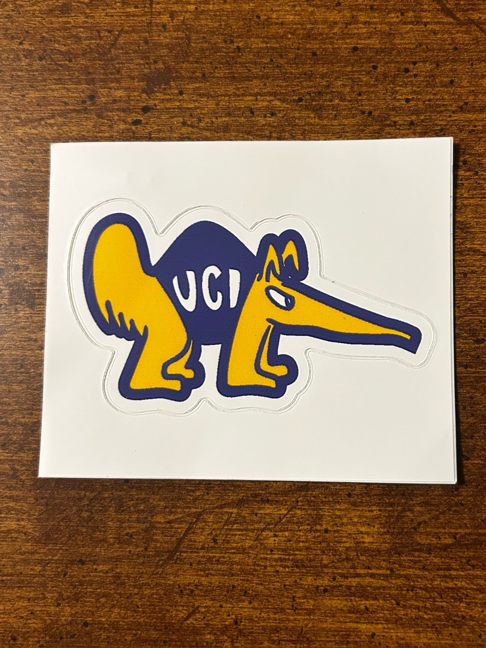 UC IRVINE ANTEATER STICKER (BRAND NEW)